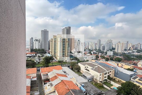 Vista da Suíte de apartamento à venda com 2 quartos, 60m² em Campestre, Santo André