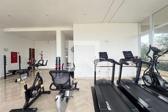Academia de apartamento à venda com 2 quartos, 60m² em Campestre, Santo André
