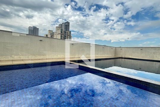 Piscina de apartamento à venda com 2 quartos, 60m² em Campestre, Santo André