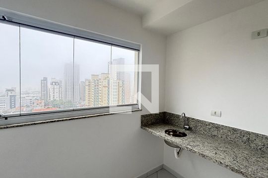 Cozinha de apartamento à venda com 2 quartos, 60m² em Campestre, Santo André