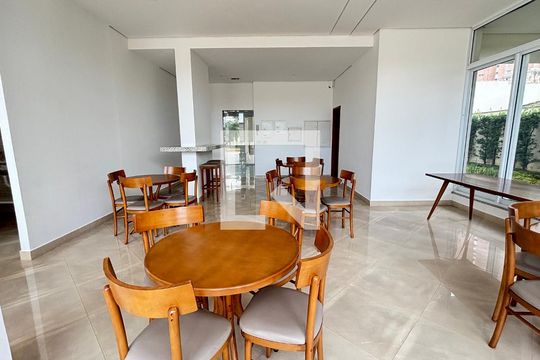 Área comum - Salão de festas de apartamento à venda com 2 quartos, 60m² em Campestre, Santo André