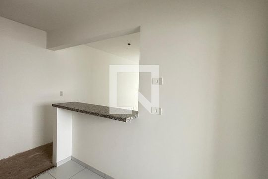 Cozinha de apartamento à venda com 2 quartos, 60m² em Campestre, Santo André