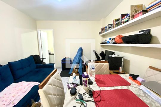 Sala de apartamento à venda com 1 quarto, 40m² em Botafogo, Rio de Janeiro