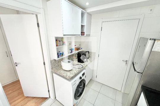 Sala/Cozinha de kitnet/studio para alugar com 1 quarto, 32m² em Casa Verde, São Paulo