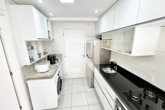 Sala/Cozinha de kitnet/studio para alugar com 1 quarto, 32m² em Casa Verde, São Paulo