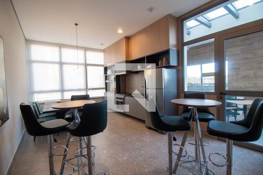 Área gourmet de apartamento para alugar com 1 quarto, 27m² em Butantã, São Paulo