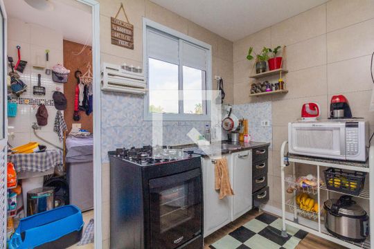 Sala e Cozinha de apartamento à venda com 2 quartos, 38m² em Vila Esperança, São Paulo