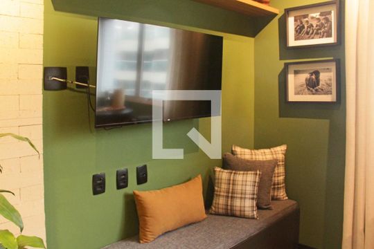 Studio de kitnet/studio para alugar com 1 quarto, 30m² em Gonzaga, Santos