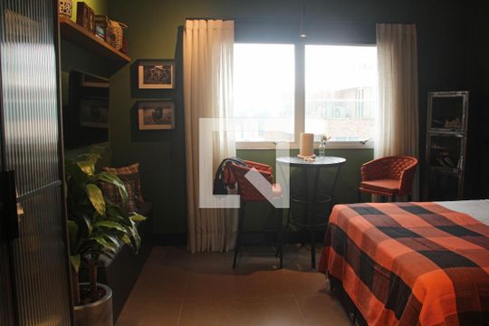 Studio de kitnet/studio para alugar com 1 quarto, 30m² em Gonzaga, Santos