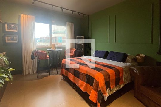 Studio de kitnet/studio para alugar com 1 quarto, 30m² em Gonzaga, Santos