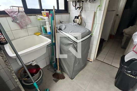 Área de Serviço de apartamento à venda com 4 quartos, 172m² em Recreio dos Bandeirantes, Rio de Janeiro