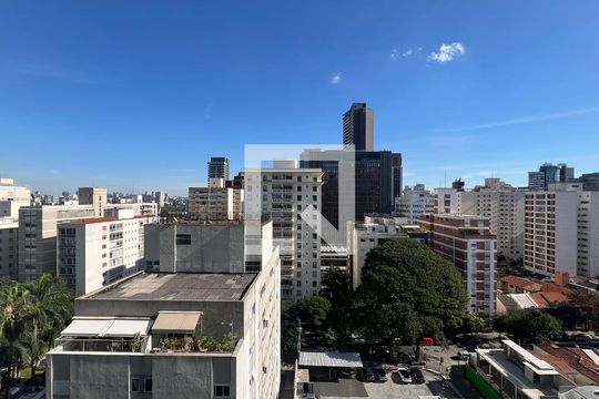 Varanda Vista de apartamento para alugar com 2 quartos, 58m² em Pinheiros, São Paulo