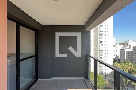 Varanda de apartamento para alugar com 2 quartos, 58m² em Pinheiros, São Paulo