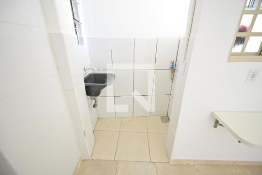 Área de Serviço de kitnet/studio para alugar com 1 quarto, 15m² em Setor Leste Vila Nova, Goiânia