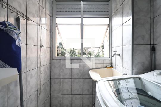 Lavanderia de apartamento à venda com 3 quartos, 60m² em Utinga, Santo André
