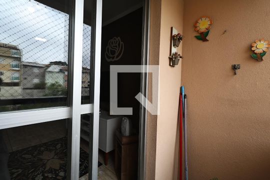 Sacada de apartamento à venda com 3 quartos, 60m² em Utinga, Santo André