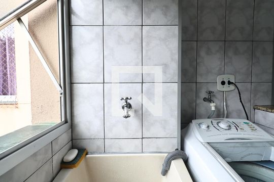 Lavanderia de apartamento à venda com 3 quartos, 60m² em Utinga, Santo André