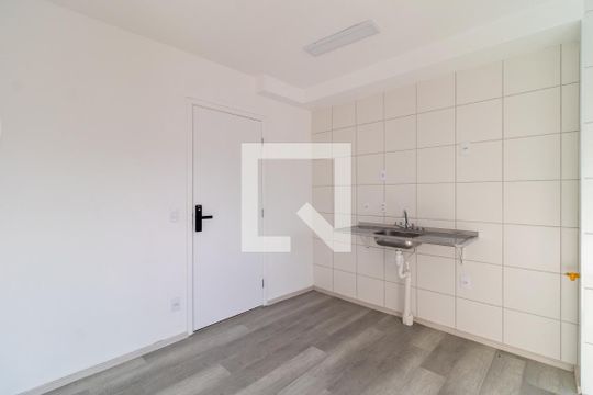 Cozinha de apartamento para alugar com 2 quartos, 37m² em Barra Funda, São Paulo