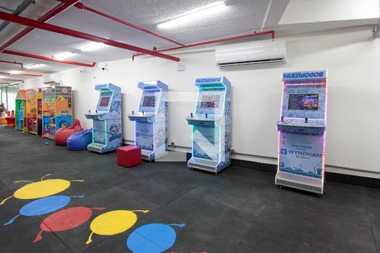 Área comum - Espaço criança de apartamento para alugar com 1 quarto, 50m² em Barra da Tijuca, Rio de Janeiro