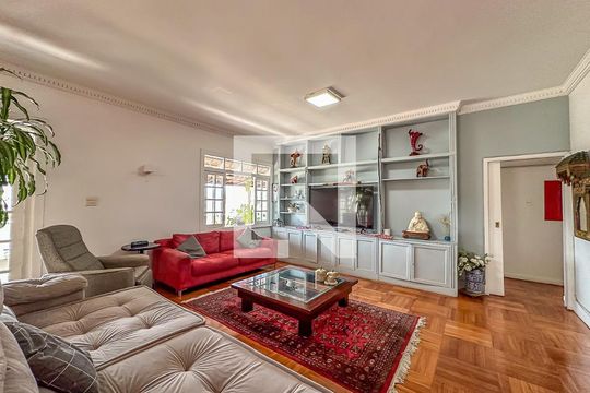 Sala de apartamento à venda com 4 quartos, 442m² em Botafogo, Rio de Janeiro