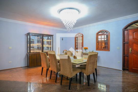 Sala de Jantar de casa à venda com 4 quartos, 450m² em Vila Liviero, São Paulo