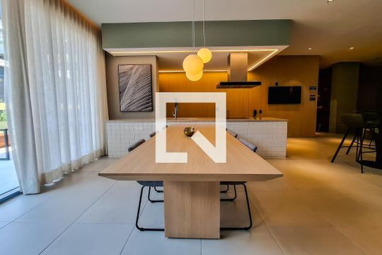 Área comum de kitnet/studio para alugar com 1 quarto, 27m² em Cursino, São Paulo