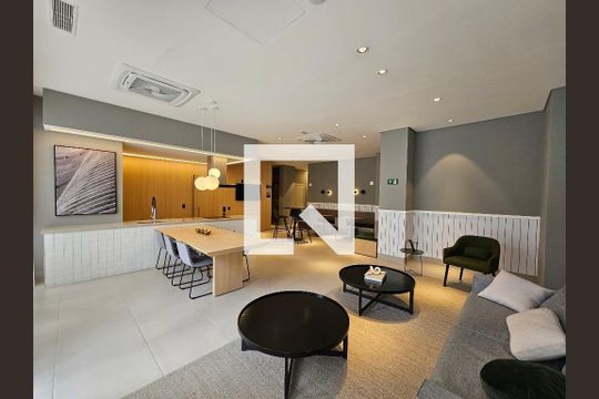 Área comum de kitnet/studio para alugar com 1 quarto, 27m² em Cursino, São Paulo