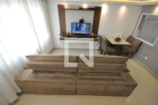 Sala de casa de condomínio para alugar com 3 quartos, 115m² em Vila Nova Mazzei, São Paulo