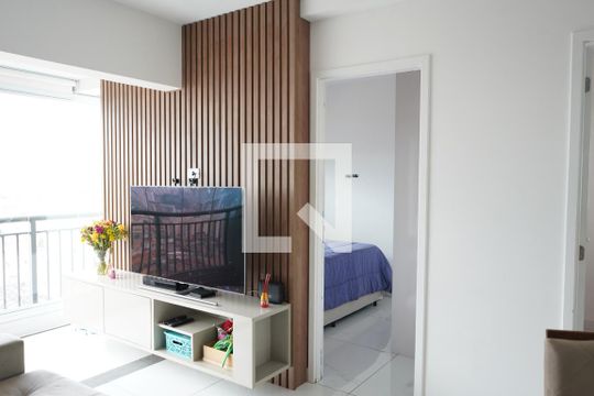 Sala de apartamento à venda com 2 quartos, 45m² em Jardim Analia Franco, São Paulo