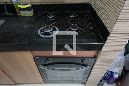Cozinha e Área de Serviço de apartamento à venda com 3 quartos, 77m² em Ouro Preto, Belo Horizonte