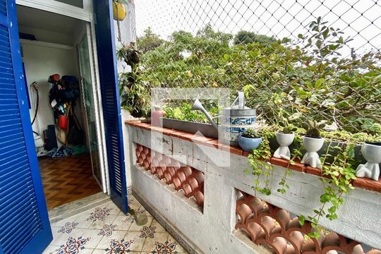 Varanda suíte de apartamento à venda com 3 quartos, 146m² em Gávea, Rio de Janeiro