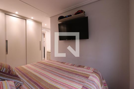 Suíte de apartamento à venda com 2 quartos, 77m² em Campestre, Santo André
