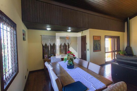 Sala de Jantar de casa para alugar com 4 quartos, 243m² em Primavera, Novo Hamburgo