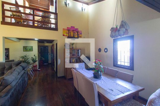 Sala de Jantar de casa para alugar com 4 quartos, 243m² em Primavera, Novo Hamburgo