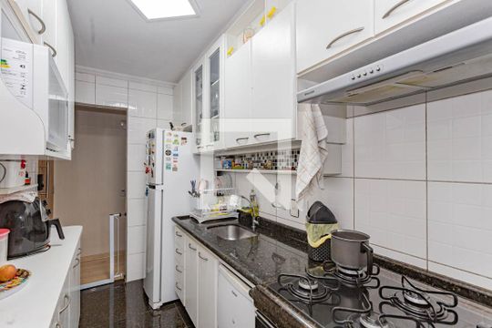 Cozinha de apartamento à venda com 2 quartos, 69m² em Sacoma, São Paulo