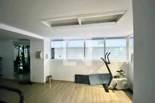 Área comum de apartamento à venda com 4 quartos, 165m² em Humaitá, Rio de Janeiro