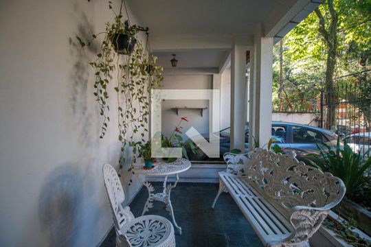 Sala Varanda de casa à venda com 4 quartos, 165m² em Rio Comprido, Rio de Janeiro