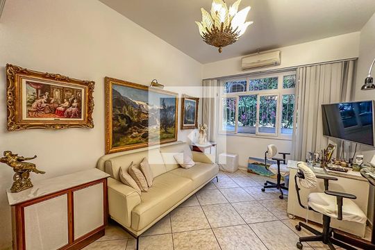 Sala de apartamento à venda com 4 quartos, 170m² em Flamengo, Rio de Janeiro