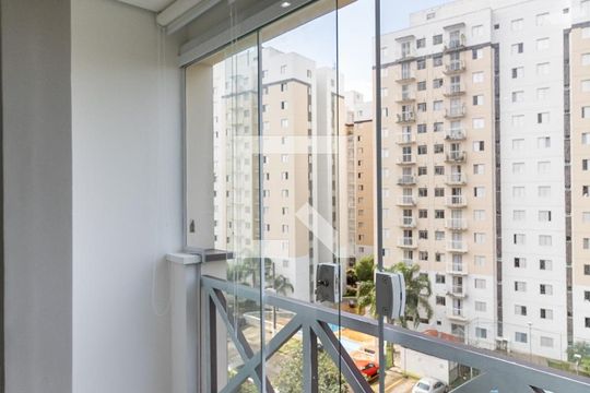 Varanda da Sala de apartamento à venda com 2 quartos, 51m² em Parque Bristol, São Paulo