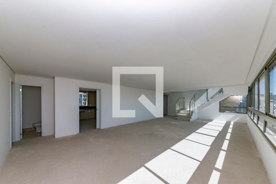 Sala 1 de apartamento à venda com 4 quartos, 360m² em Santa Lúcia, Belo Horizonte