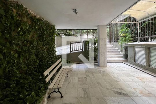 Área comum de kitnet/studio à venda com 1 quarto, 28m² em Leblon, Rio de Janeiro
