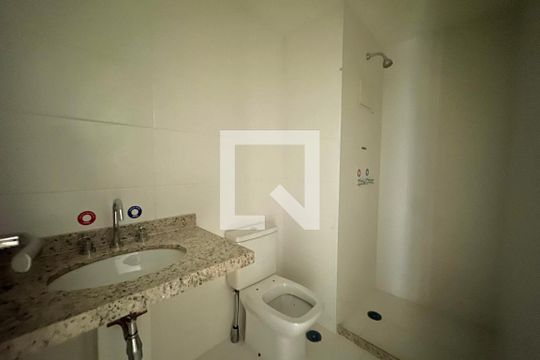 Banheiro de kitnet/studio à venda com 1 quarto, 40m² em Centro, Rio de Janeiro