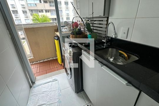 Área de Serviço de apartamento à venda com 2 quartos, 64m² em Recreio dos Bandeirantes, Rio de Janeiro