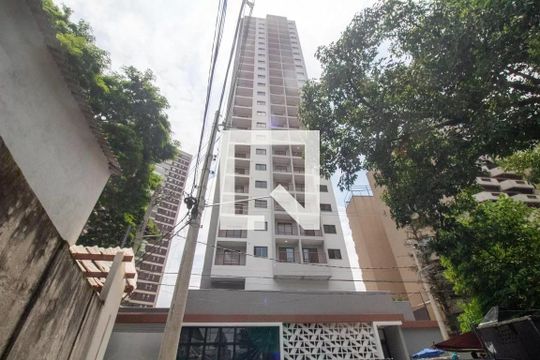 Fachada de kitnet/studio à venda com 1 quarto, 25m² em Jardim das Acacias, São Paulo