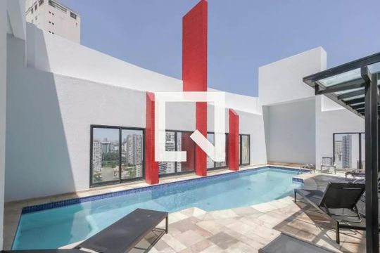 Área comum - Piscina de apartamento para alugar com 2 quartos, 53m² em Cidade Monções, São Paulo