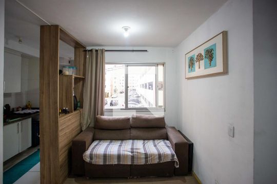 Sala de apartamento para alugar com 2 quartos, 44m² em Centro, Diadema