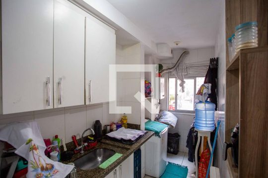 Cozinha de apartamento para alugar com 2 quartos, 44m² em Centro, Diadema