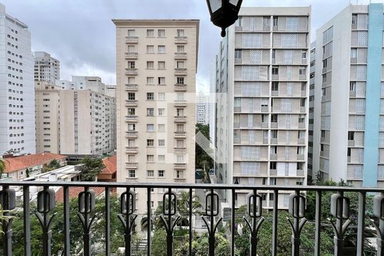 Sacada de apartamento para alugar com 3 quartos, 163m² em Jardim Paulista, São Paulo