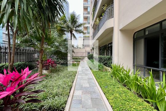 Área comum de apartamento para alugar com 3 quartos, 163m² em Jardim Paulista, São Paulo
