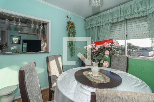 Sala de Jantar de apartamento para alugar com 2 quartos, 60m² em Humaitá, Porto Alegre